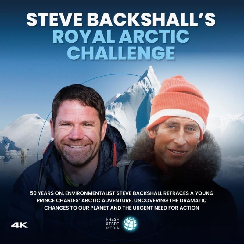 英国纪录片《史蒂夫·巴克肖的皇家北极挑战 Steve Backshall’s Royal Arctic Challenge 2025》英语中英双字 无水印纯净版 1080P/MKV/1.5G 北极探险插图