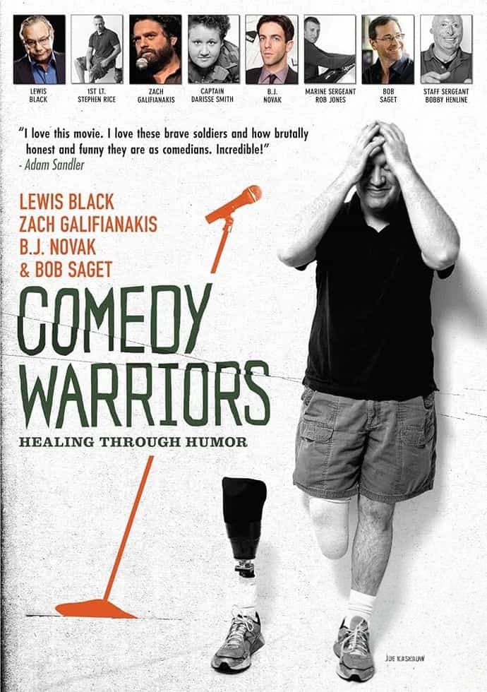 美国纪录片《喜剧老兵：以幽默疗伤 Comedy Warriors: Healing Through Humor 2013》英语中英双字 无水印纯净版 1080P/MKV/4.72G 战后创伤插图