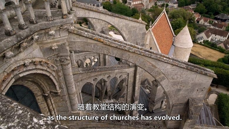美国纪录片《沙特尔大教堂 Chartres Cathedral Story of a Masterpiece 2020》英语中英双字 无水印纯净版 1080P/MKV/2.52G 沙特尔大教堂插图3