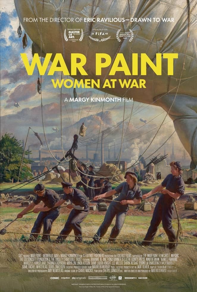 英国纪录片《战争彩绘:战争中的女性 War Paint:Women at War 2025》英语中英双字 无水印纯净版 720P/MKV/435M 战争艺术家插图 英国纪录片《战争彩绘:战争中的女性 War Paint:Women at War 2025》英语中英双字 无水印纯净版 720P/MKV/435M 战争艺术家插图