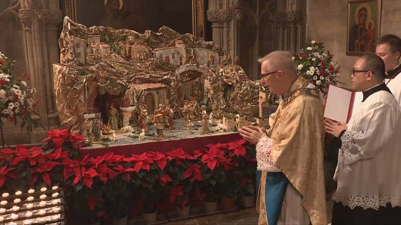 BBC纪录片《剑桥2025年 圣母与殉道者午夜弥撒 2025 – Midnight Mass from Our Lady and the English Martyrs, Cambridge 2025》英语中英双字 无水印纯净版 1080P/MKV/1.21G 剑桥圣诞弥撒插图2 BBC纪录片《剑桥2025年 圣母与殉道者午夜弥撒 2025 – Midnight Mass from Our Lady and the English Martyrs, Cambridge 2025》英语中英双字 无水印纯净版 1080P/MKV/1.21G 剑桥圣诞弥撒插图2