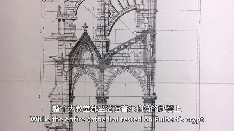 美国纪录片《沙特尔大教堂 Chartres Cathedral Story of a Masterpiece 2020》英语中英双字 无水印纯净版 1080P/MKV/2.52G 沙特尔大教堂插图4