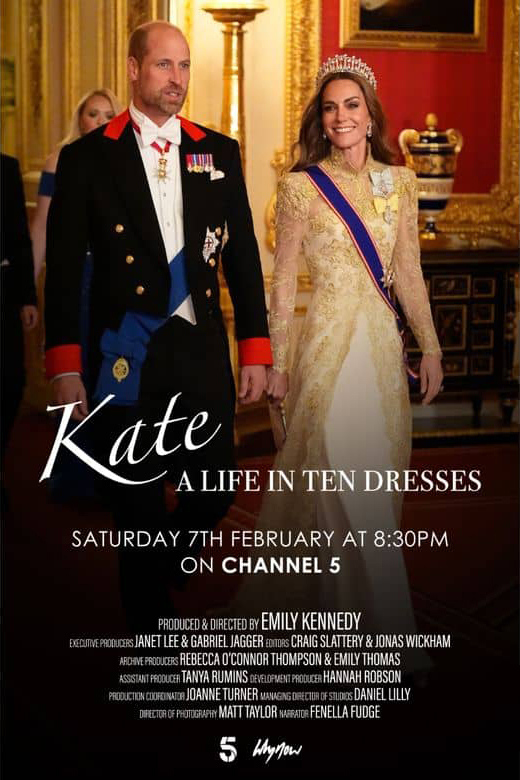 Ch5纪录片《凯特:十件裙子中的人生 Kate: A Life in 10 Dresses 2026》英语中英双字 无水印纯净版 1080P/MKV/1.26G 凯特王妃插图 Ch5纪录片《凯特:十件裙子中的人生 Kate: A Life in 10 Dresses 2026》英语中英双字 无水印纯净版 1080P/MKV/1.26G 凯特王妃插图