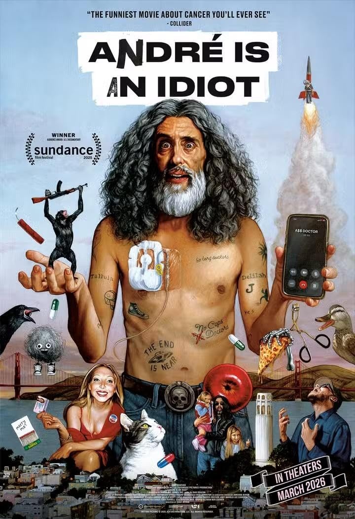 BBC纪录片《安德烈是个傻瓜 André Is an Idiot 2026》英语中英双字 无水印纯净版 1080P/MKV/1G 癌症晚期的生活插图