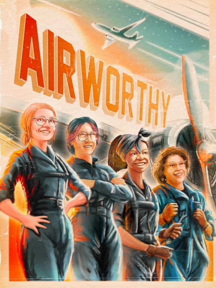 美国纪录片《适航者 Airworthy 2026》英语中英双 无水印纯净版 1080P/MKV/2.92G 女性航空机械师插图 美国纪录片《适航者 Airworthy 2026》英语中英双 无水印纯净版 1080P/MKV/2.92G 女性航空机械师插图