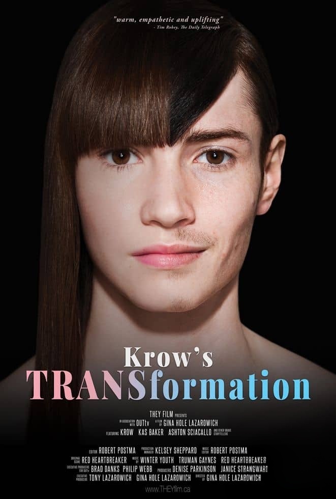 加拿大纪录片《克罗的变性之旅 Krow’s TRANSformation 2019》英语中英双字 无水印纯净版 1080P/MKV/1.41G 跨性别者的挣扎插图 加拿大纪录片《克罗的变性之旅 Krow’s TRANSformation 2019》英语中英双字 无水印纯净版 1080P/MKV/1.41G 跨性别者的挣扎插图