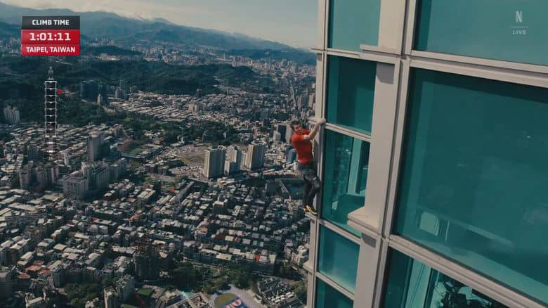 Netflix纪录片《徒手独攀台北101：直播 Skyscraper Live 2026》英语无字 无水印纯净版 1080P/MP4/1.73G 独攀台北101插图7