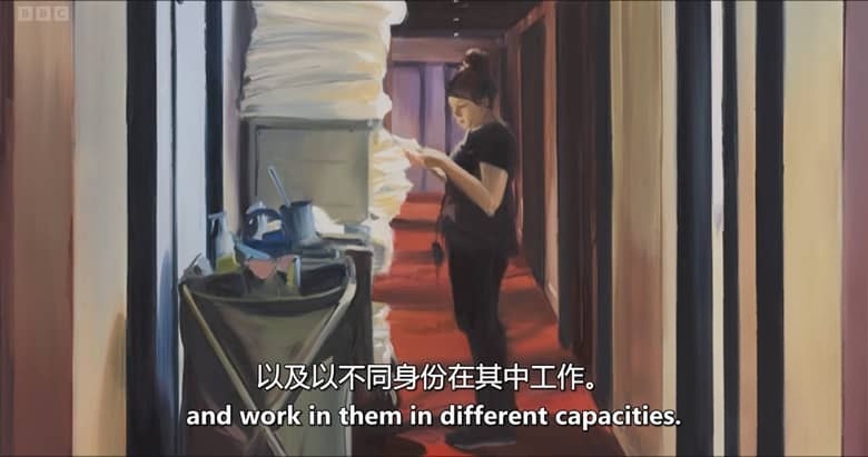 BBC纪录片《卡罗琳·沃克：工作中的女性 Caroline Walker: Women’s Work 2026》英语中英双字 无水印纯净版 绘画创作过程插图1