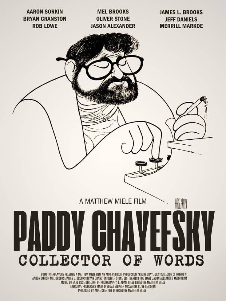 美国纪录片《帕迪·查耶夫斯基:文字收藏家 Paddy Chayefsky: Collector of Words 2025》英语中英双字 无水印纯净版 传奇编剧插图 美国纪录片《帕迪·查耶夫斯基:文字收藏家 Paddy Chayefsky: Collector of Words 2025》英语中英双字 无水印纯净版 传奇编剧插图